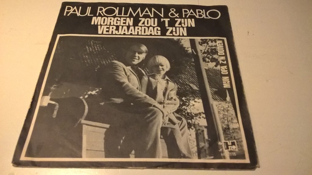 PAUL   ROLLMAN &  PABLO, 7 inch, Ophalen of Verzenden, Zo goed als nieuw, Levenslied of Smartlap