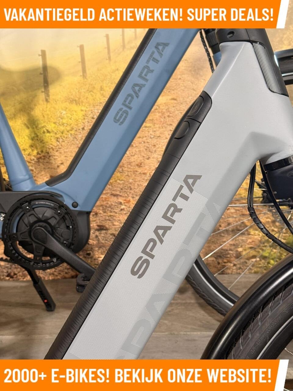 Sparta Elektrische fietsen met BOSCH midden motoren! EBIKE!, Fietsen en Brommers, 59 cm of meer, Nieuw, Sparta