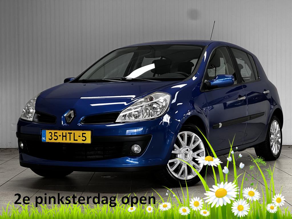 Renault Clio 1.2-16V Dynamique/ 5-Drs/ 16'' LMV/ Airco/ Crui, Voorwielaandrijving, Gebruikt, 4 cilinders, Blauw