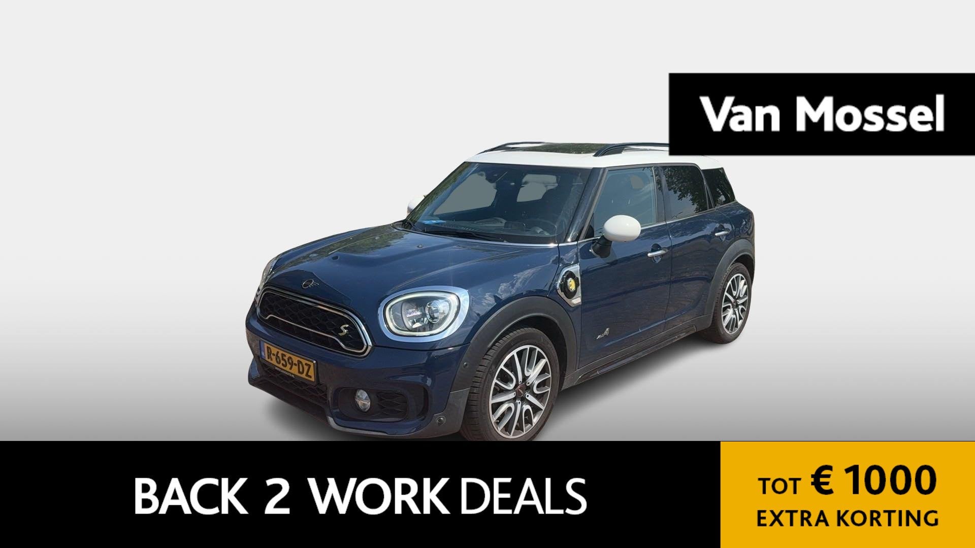 MINI Countryman 1.5 Cooper S E ALL4 Chili | WORDT VERWACHT |, Auto's, Gebruikt, Euro 6, Countryman, Blauw