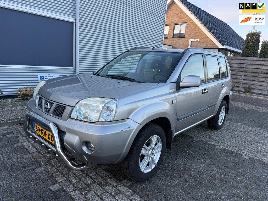 Nissan X-Trail 2.0 Comfort 2wd Clima Bj:2005 NAP!, Auto's, Nissan, Voorwielaandrijving, Gebruikt, 4 cilinders, Handgeschakeld