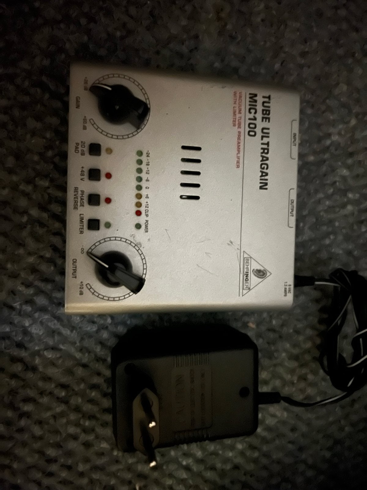 Behringer MIC100 Tube Ultragain Voorversterker, Ophalen, Gebruikt, Overige typen