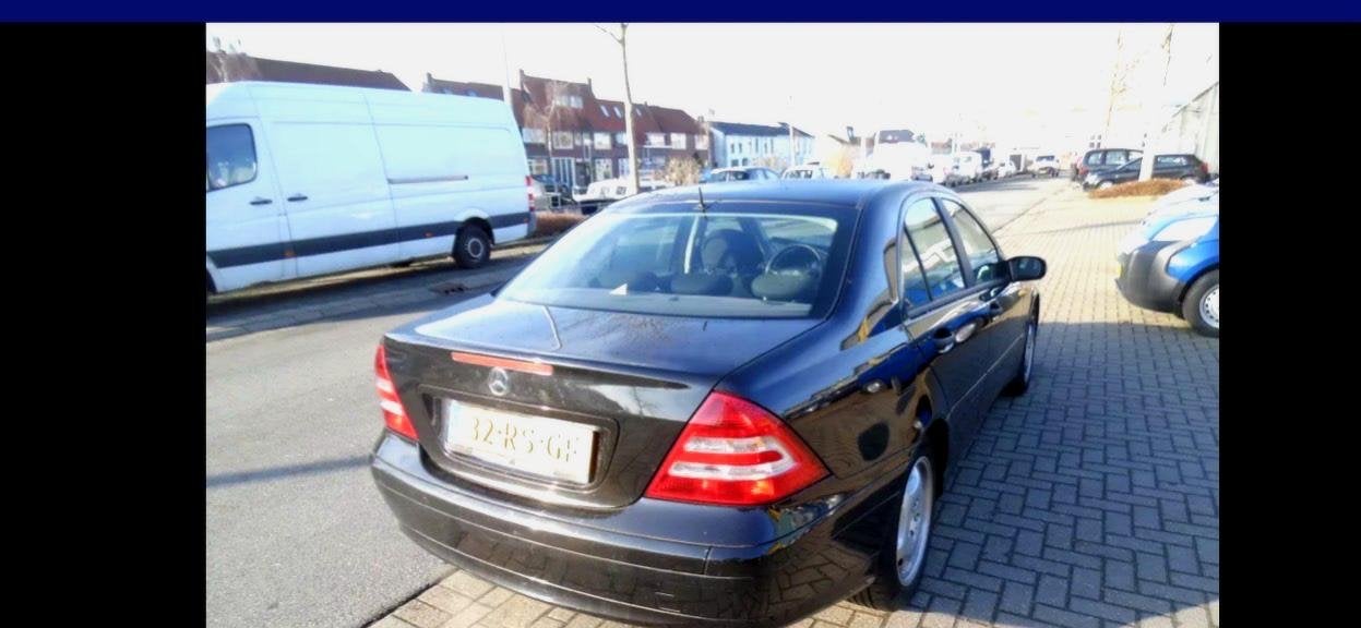 Mercedes-Benz C-Klasse 1.8 C180 Kompr Sedan 2005 Zwart, 13 km/l, Achterwielaandrijving, 1796 cc, Zwart