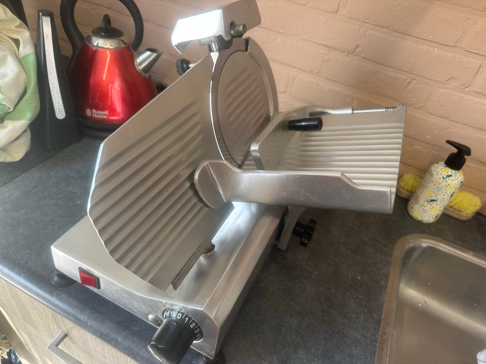Professionele Vleessnijmachine, Ophalen, Zo goed als nieuw