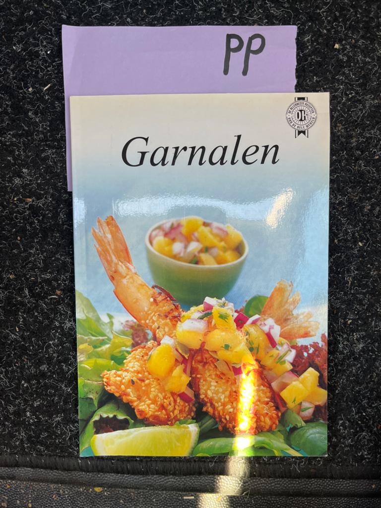 Garnalen Kookboek - Heerlijke Recepten met Garnalen, Ophalen of Verzenden, Zo goed als nieuw, Overige gebieden, Voorgerechten en Soepen
