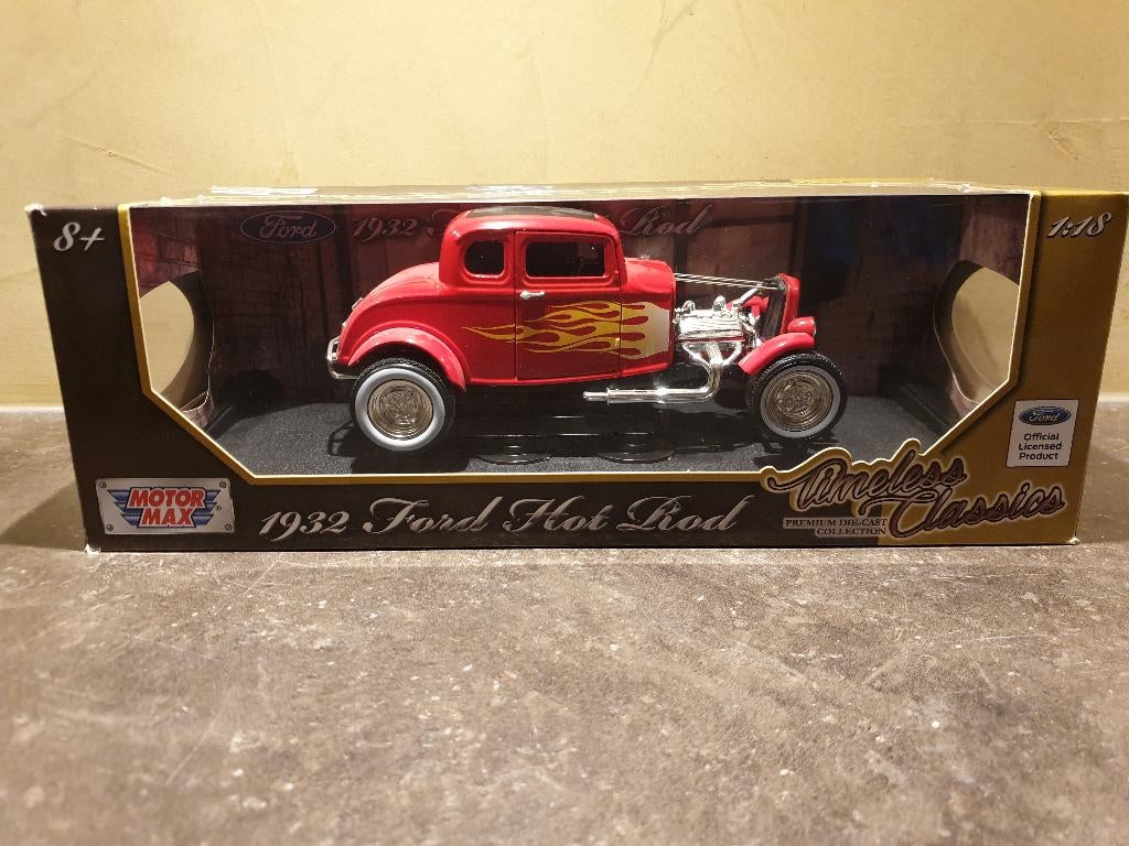 1932 Ford Five Windows Coupe van Motor Max, Ophalen of Verzenden