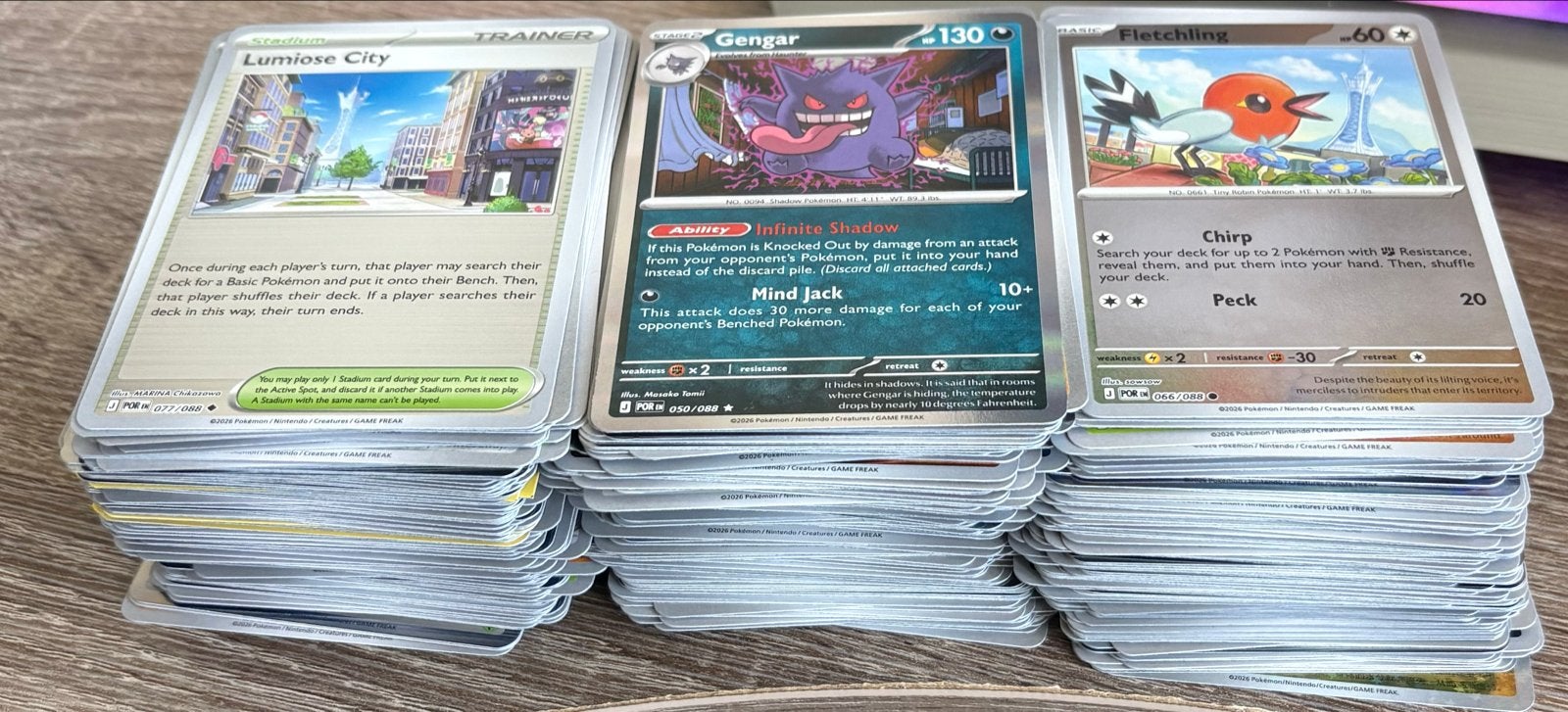 500 Bulkkaarten Pokémon in perfect order boosterbox!, Hobby en Vrije tijd, Verzamelkaartspellen | Pokémon, Ophalen of Verzenden