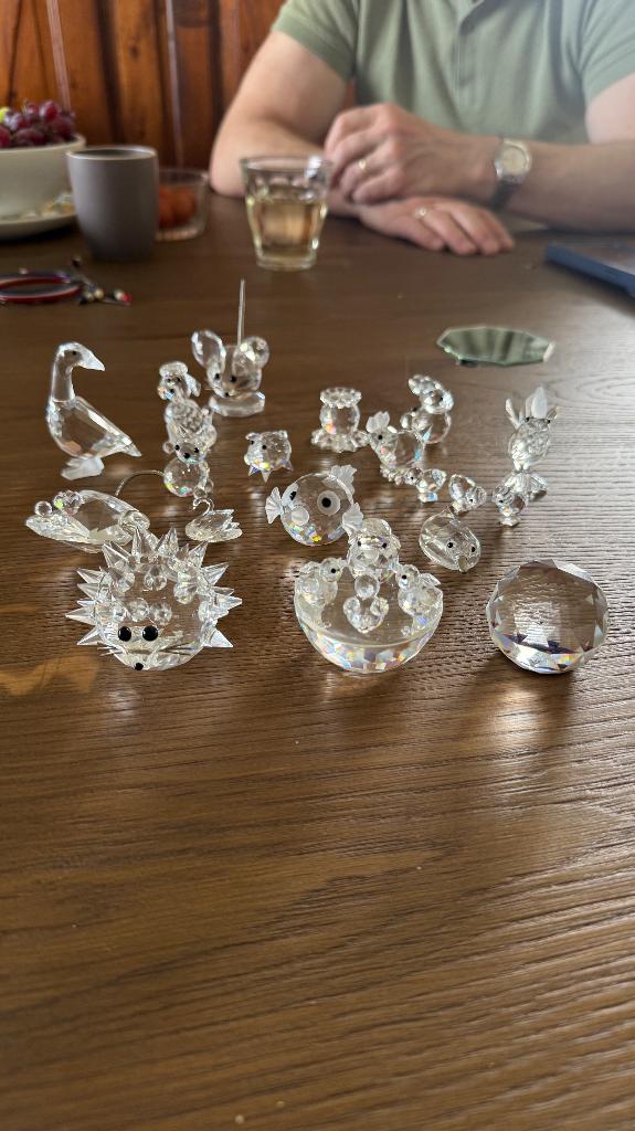 Verzameling swarovski beeldjes, Ophalen of Verzenden, Zo goed als nieuw, Figuurtje