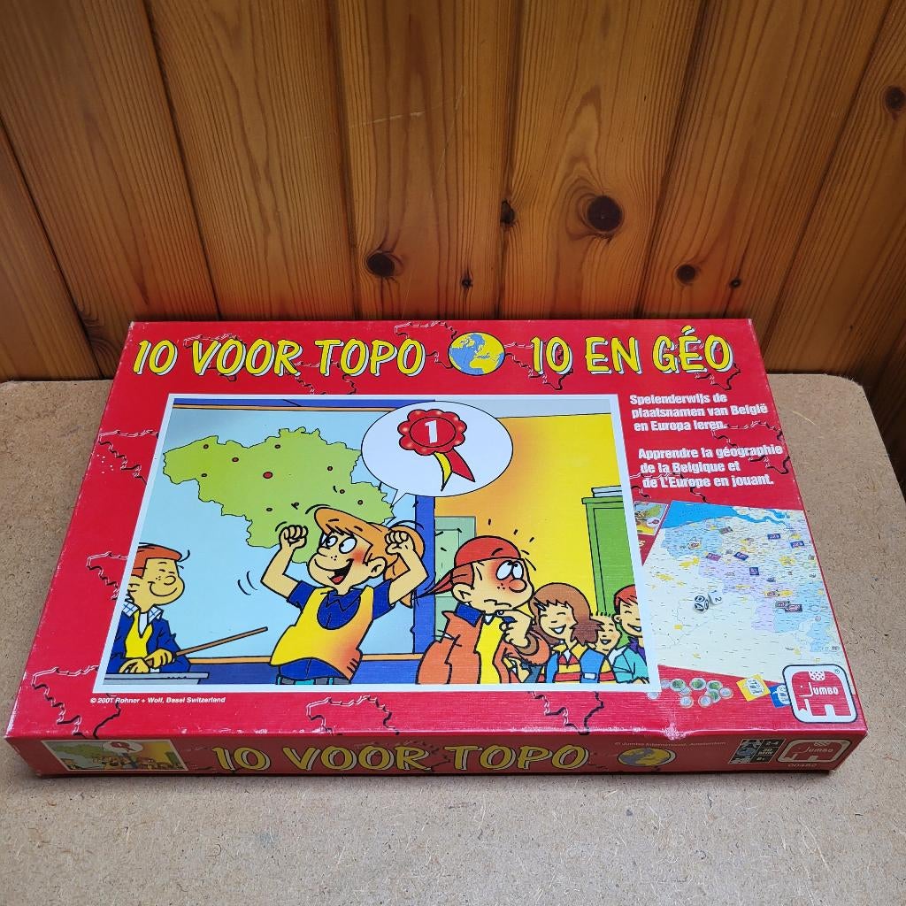Educatief spel: 10 voor Topo, Een of twee spelers, Ophalen of Verzenden, JUMBO