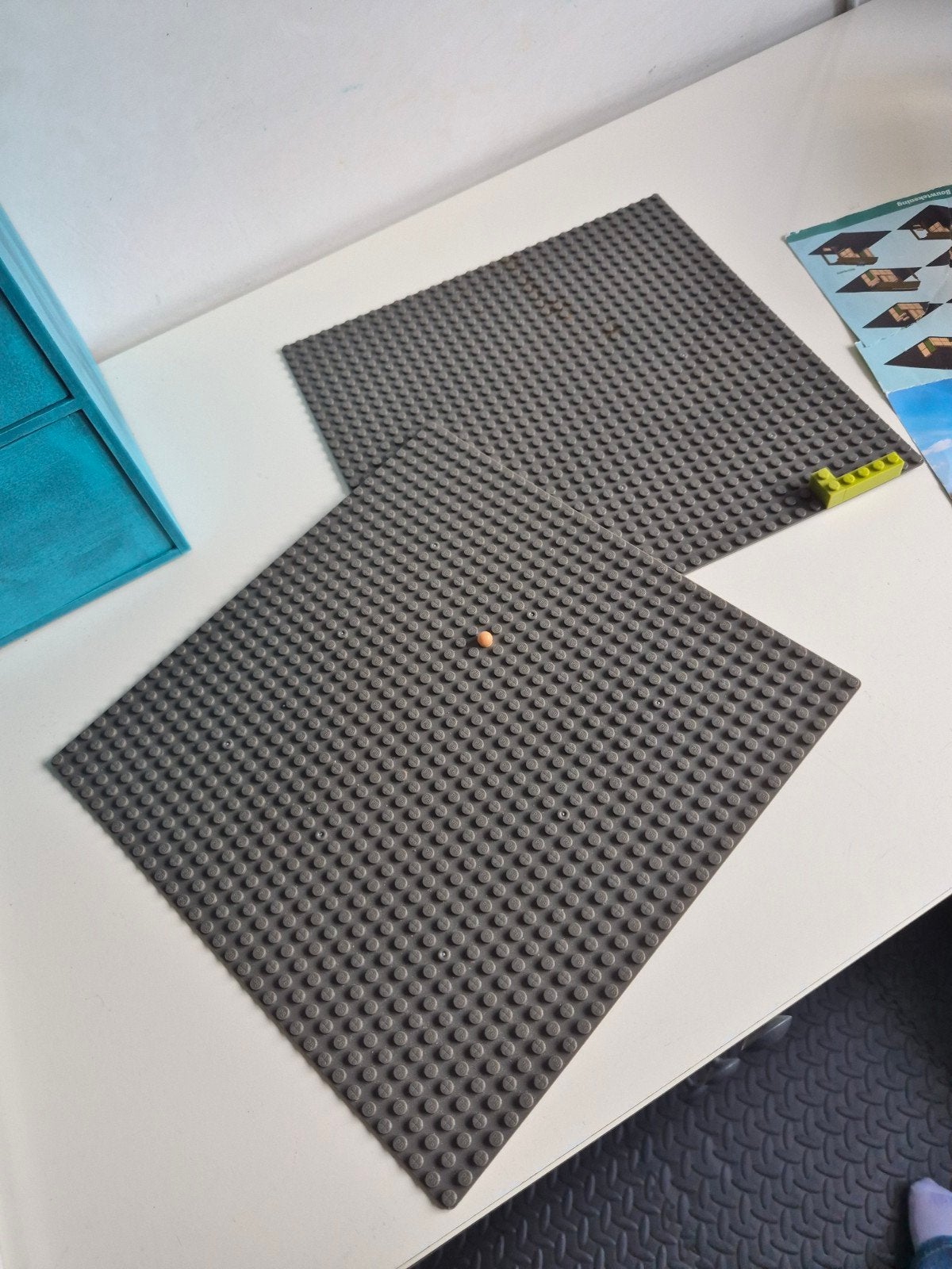 Plus-Bricks bouwstenen met grondplaten en instructies, Ophalen of Verzenden, Gebruikt, Overige merken