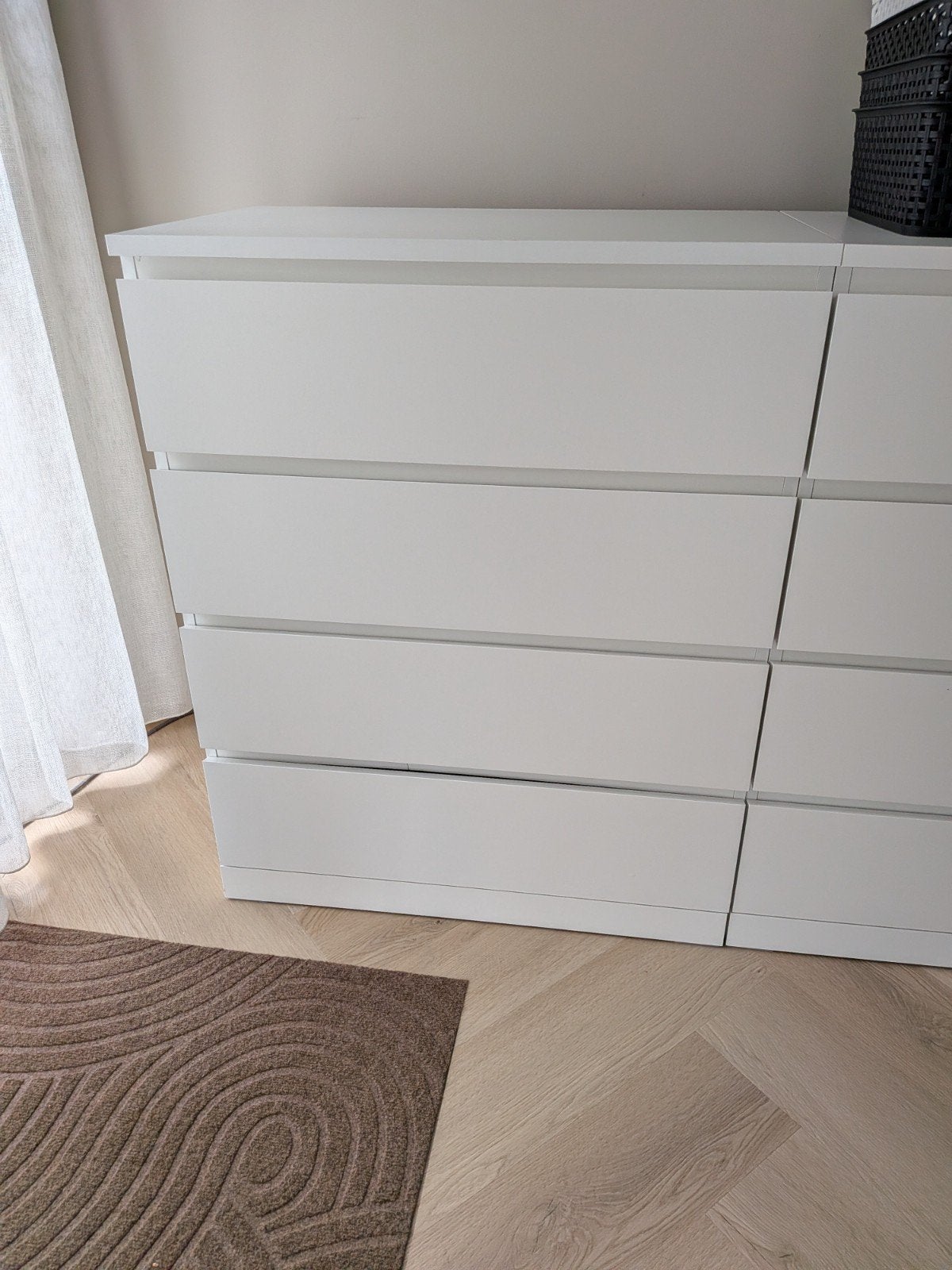 IKEA MALM ladekast met 4 lades, Huis en Inrichting, Ophalen, Gebruikt, 100 tot 150 cm, 50 tot 100 cm