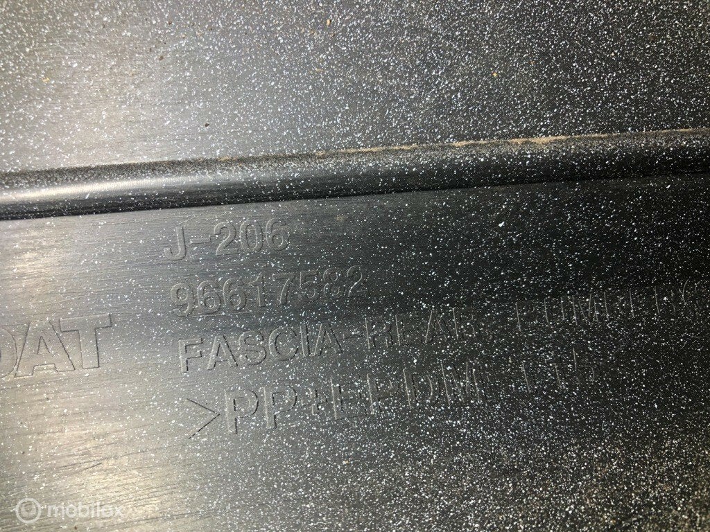 Achterbumper chevrolet nubira / lacetti 96617582 Origineel, Gebruikt, Ophalen of Verzenden, Achter, Bumper