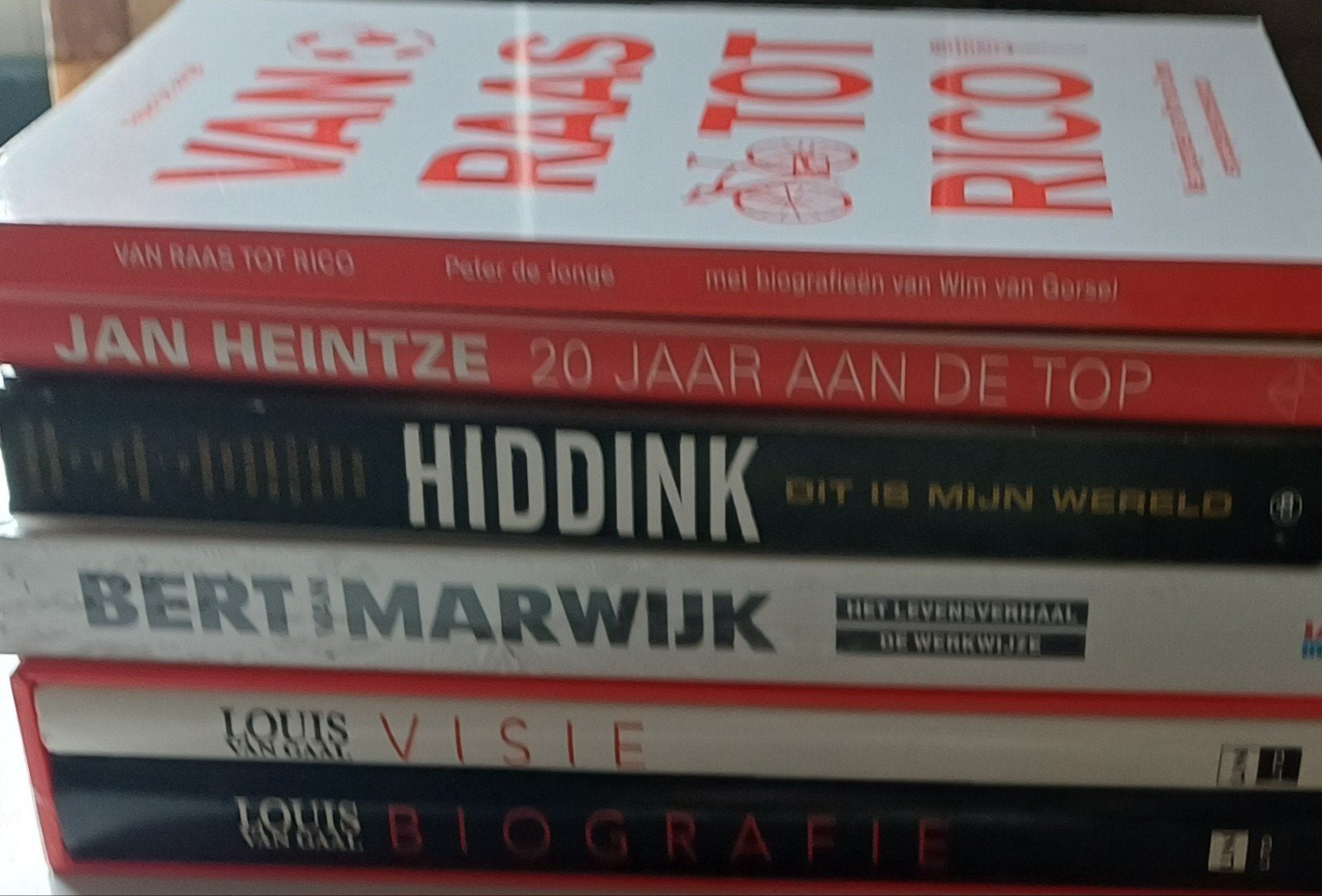 Jan Heintze, Hiddink, Bert van Marwijk, Louis, Ophalen of Verzenden, Zo goed als nieuw, Diverse auteurs, Sport