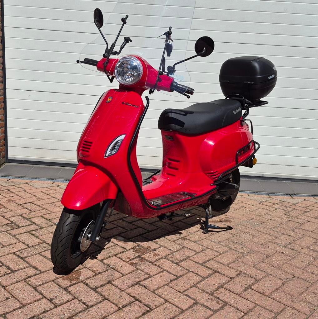 La souris e-sourini scooter, Ophalen, Maximaal 45 km/u, Elektrisch, Zo goed als nieuw