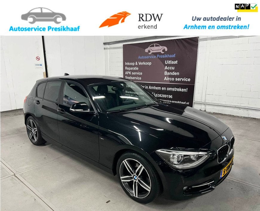 BMW 1-serie 116i EDE High Executive Sport XENON / NAVIGATIE, Auto's, 1-Serie, Dealer onderhouden, Euro 6, 4 cilinders