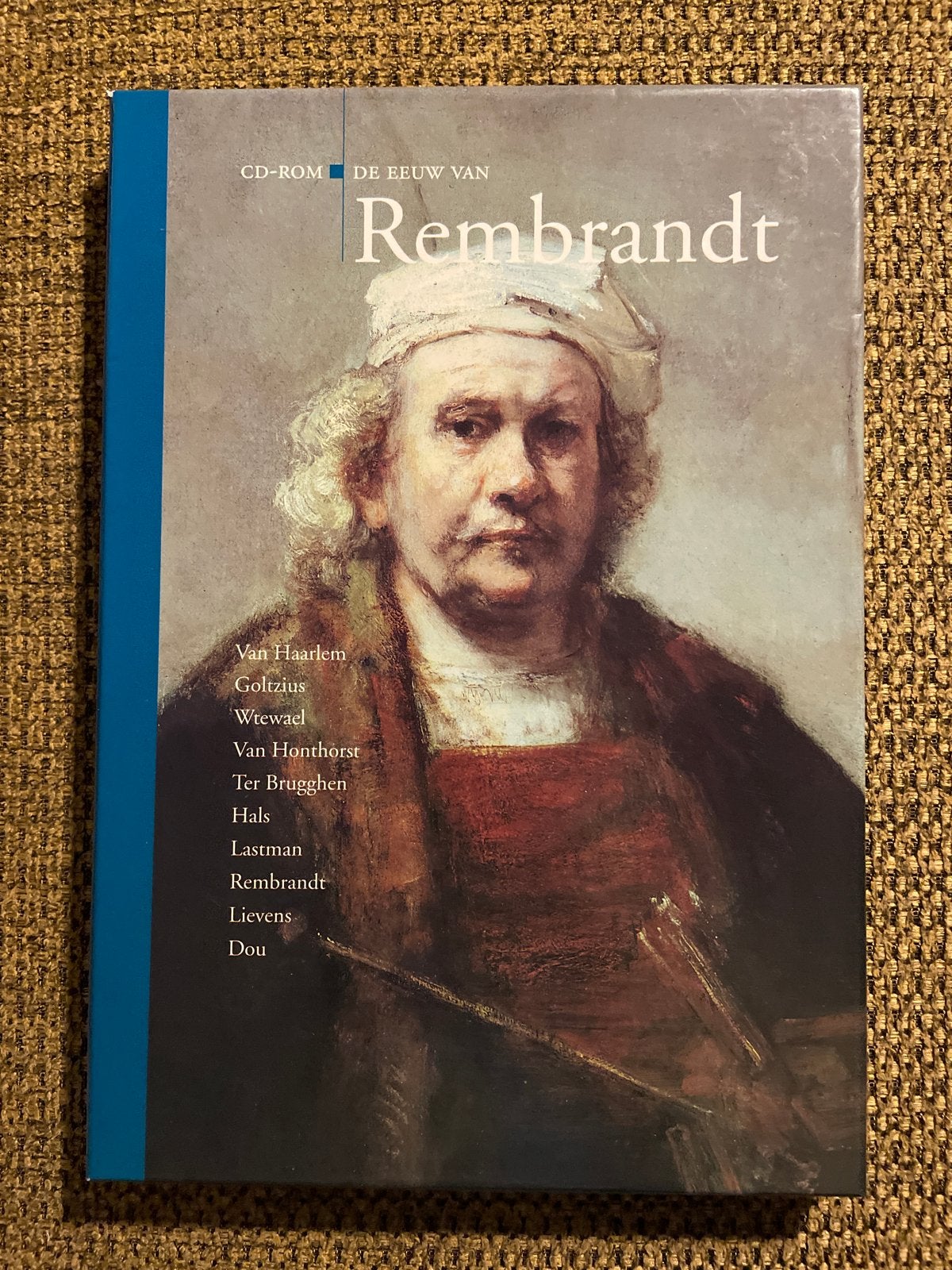 De Eeuw van Rembrandt - cd-rom Kunstgeschiedenis, Boeken, Ophalen of Verzenden, Zo goed als nieuw, Schilder- en Tekenkunst