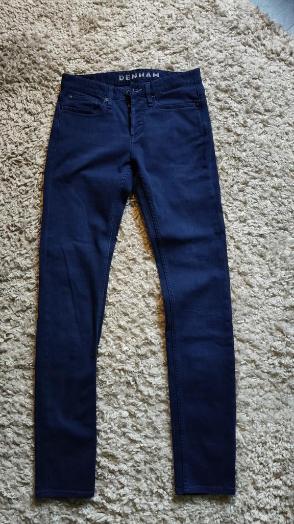 DENHAM "BOLT", Cadiani Italiaans katoen, mt 29/34 , blauw, Kleding | Heren, Spijkerbroeken en Jeans, Ophalen of Verzenden, Nieuw
