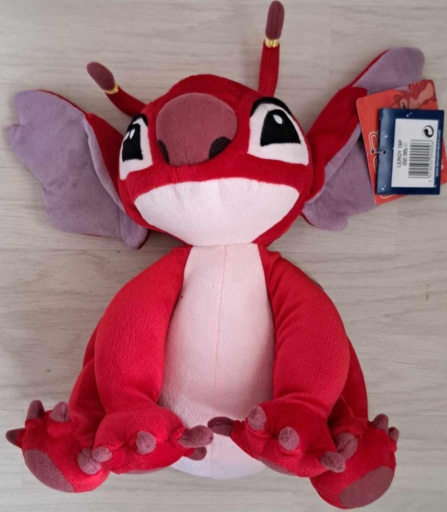 DISNEYLAND KNUFFELS KNUFFEL STITCH ANGEL MICKEY LEROY MICKEY, Ophalen of Verzenden, Mickey Mouse, Nieuw, Knuffel