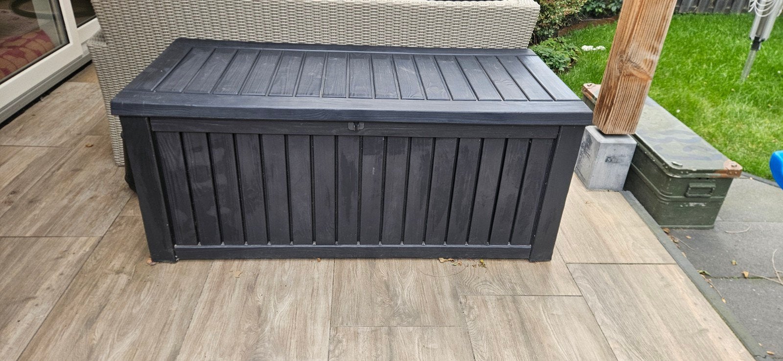 Opbergbox / kussendoos Keter , 570 liter, Tuin en Terras, Ophalen, Zo goed als nieuw, Kunststof, Overige typen