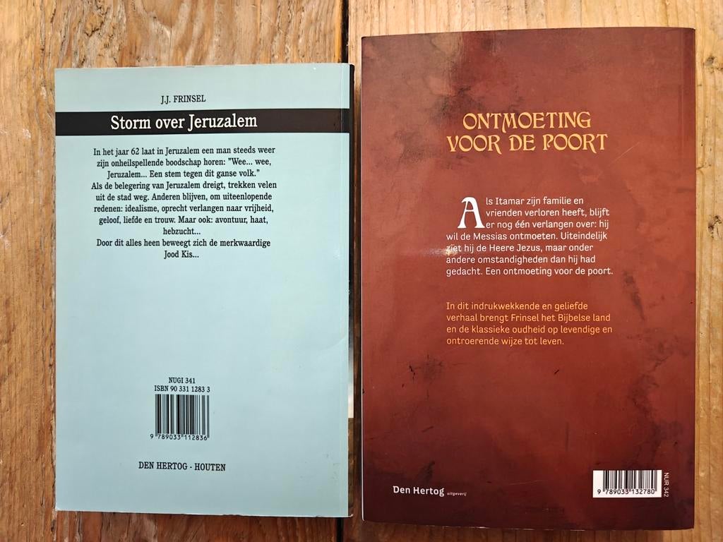 2 Boeken van J.J Frinsel., Boeken, Ophalen of Verzenden, Zo goed als nieuw