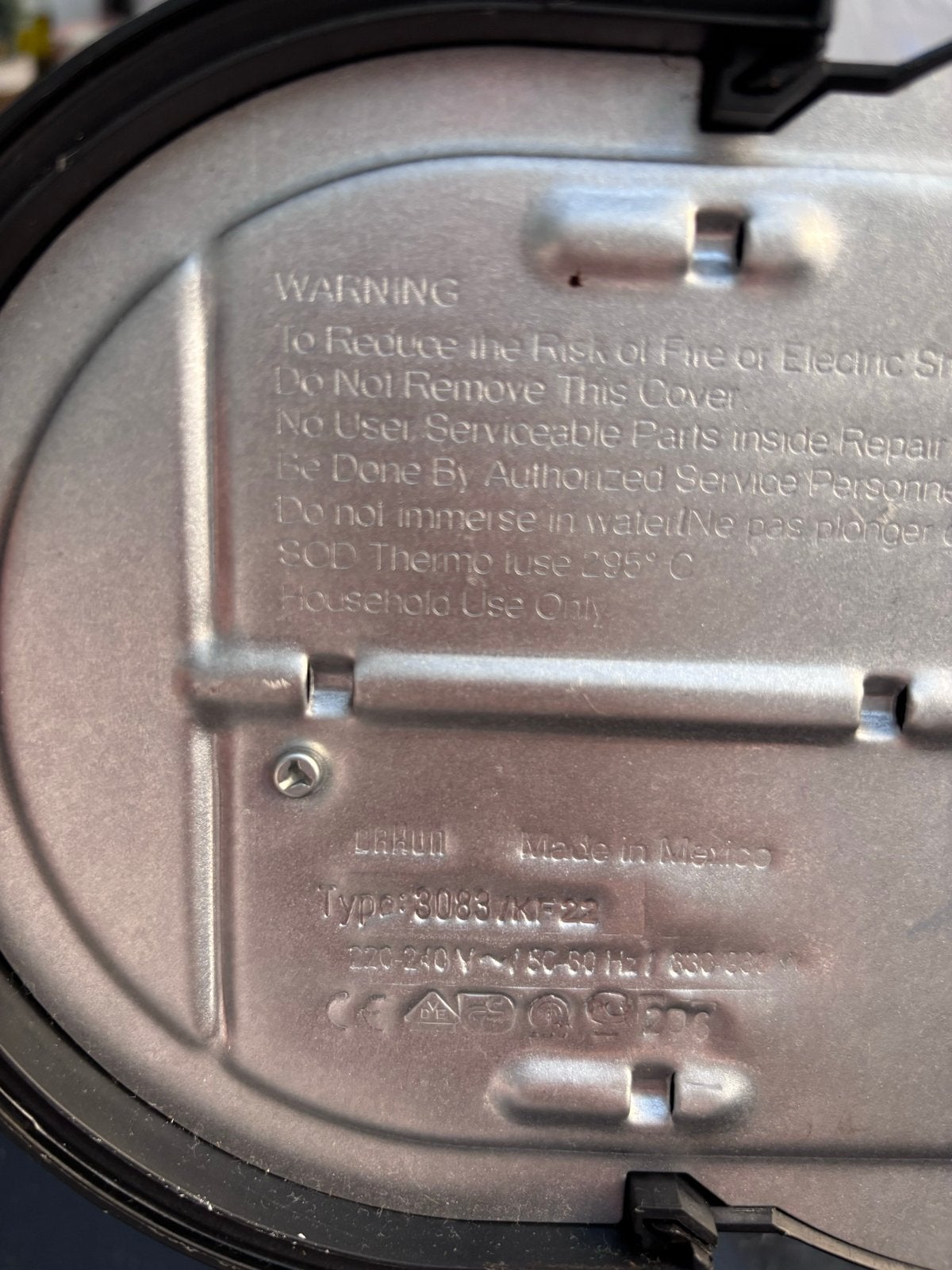 Braun Koffiezetapparaat Type 3088/KF22 - Gebruikt, Gebruikt, Koffiemachine, Gemalen koffie, Ophalen of Verzenden