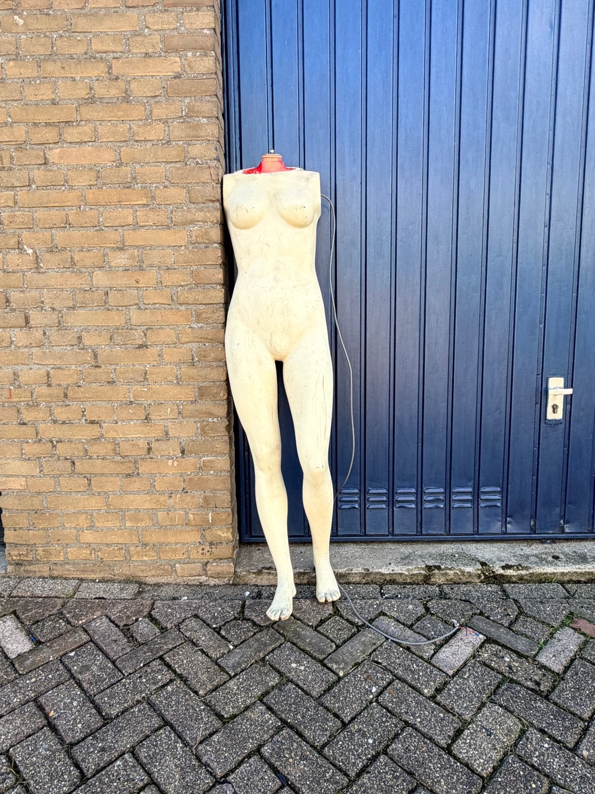 Paspop met 12V motor voor Halloween, Ophalen of Verzenden