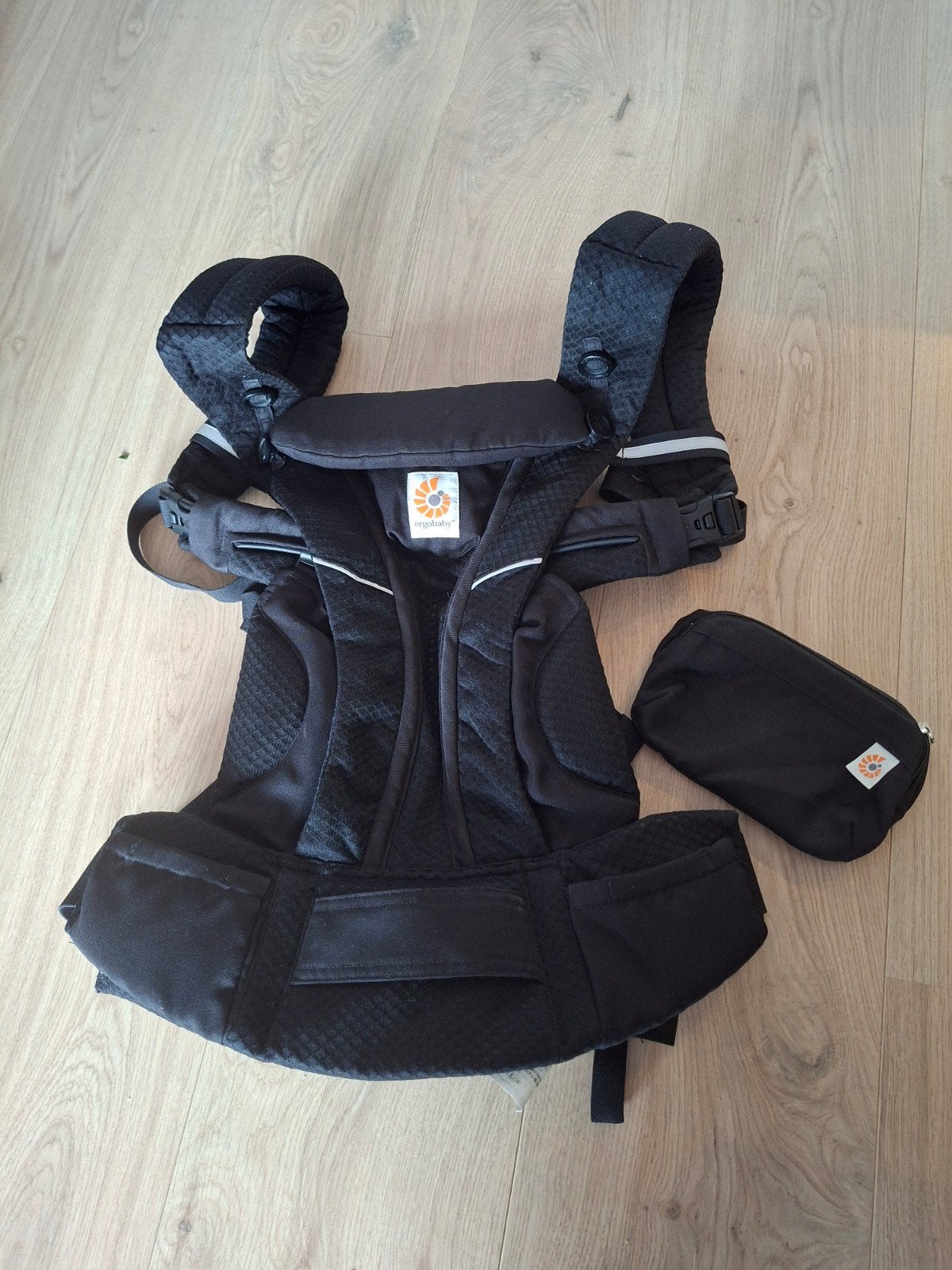 Ergobaby Omni Breeze Draagzak Onyx Black, Kinderen en Baby's, Babydragers en Draagdoeken, Onbekend, Ergobaby, Ophalen of Verzenden