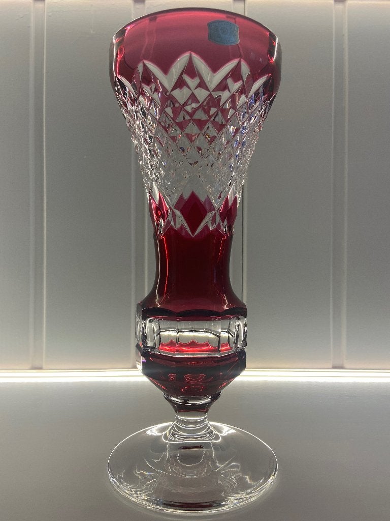 Splinternieuwe vaas “Eleusis”  Val Saint Lambert !, Antiek en Kunst, Antiek | Glas en Kristal, Ophalen of Verzenden