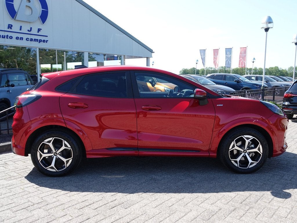 Ford Puma 1.0 EcoBoost Hybrid 125PK ST-Line LED | NAVI | ECC, Euro 6, Origineel Nederlands, Hybride Elektrisch/Benzine, 3 cilinders