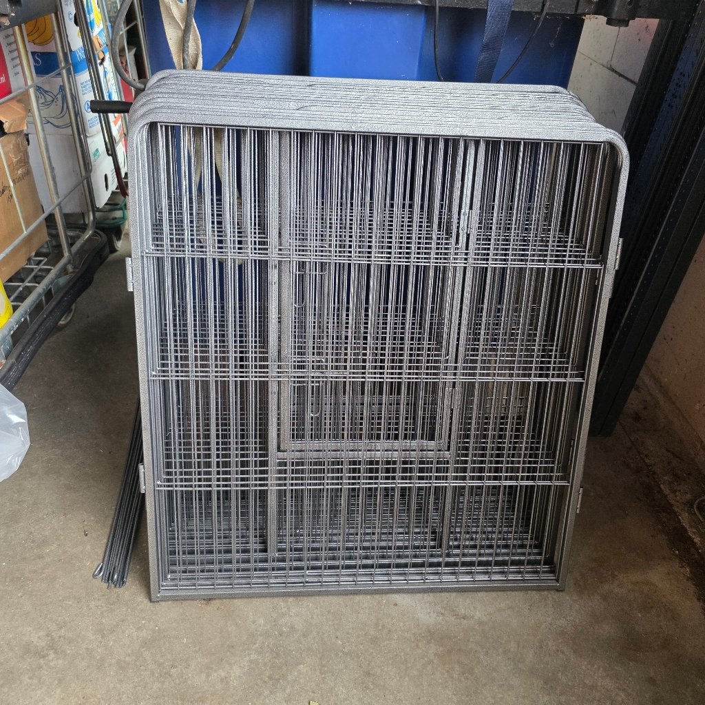 HEAVY DUTCH M640/80H  metalen konijnenren, Dieren en Toebehoren, Knaagdieren en Konijnen | Hokken en Kooien, Ophalen, 110 cm of meer
