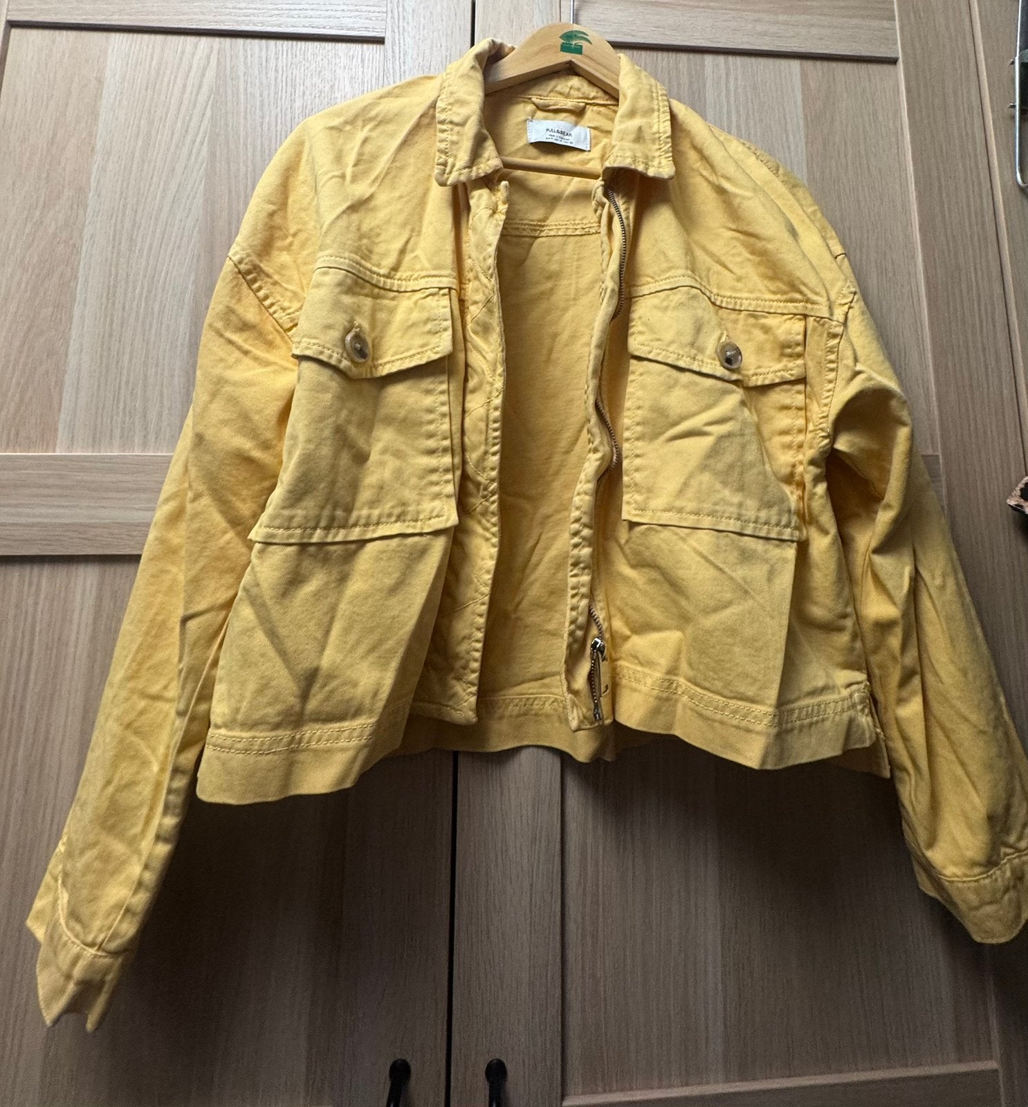 Yellow jacket, Verzenden, Zo goed als nieuw, Maat 38/40 (M), Geel