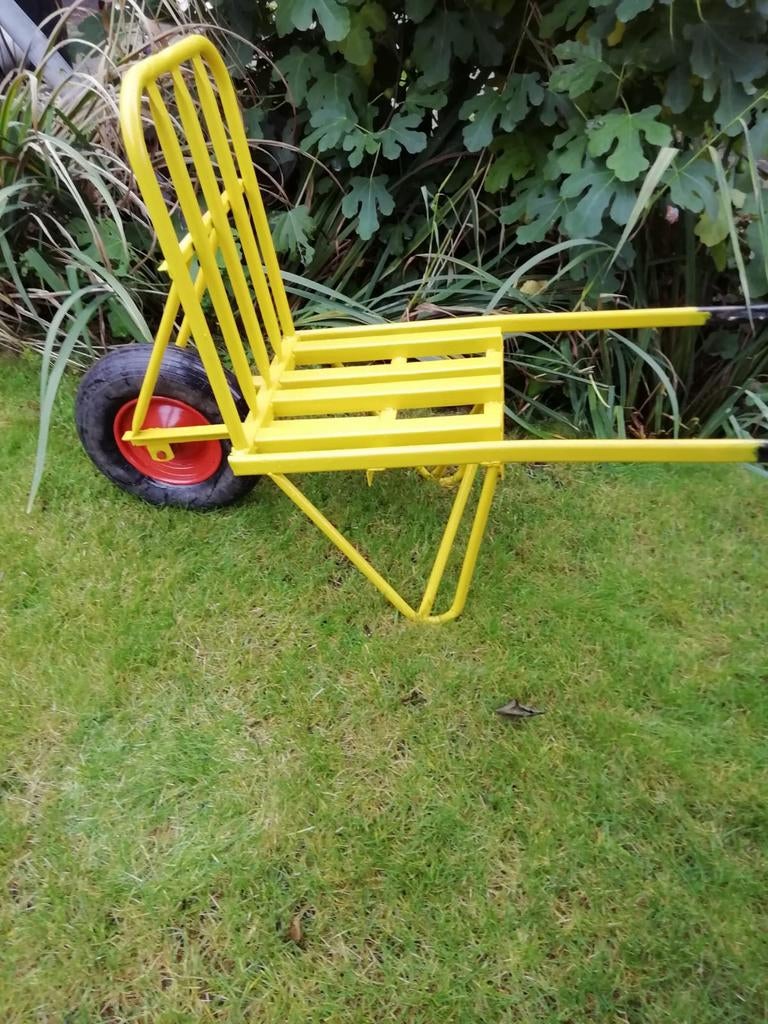 Stenenkruiwagen te huur, Ophalen