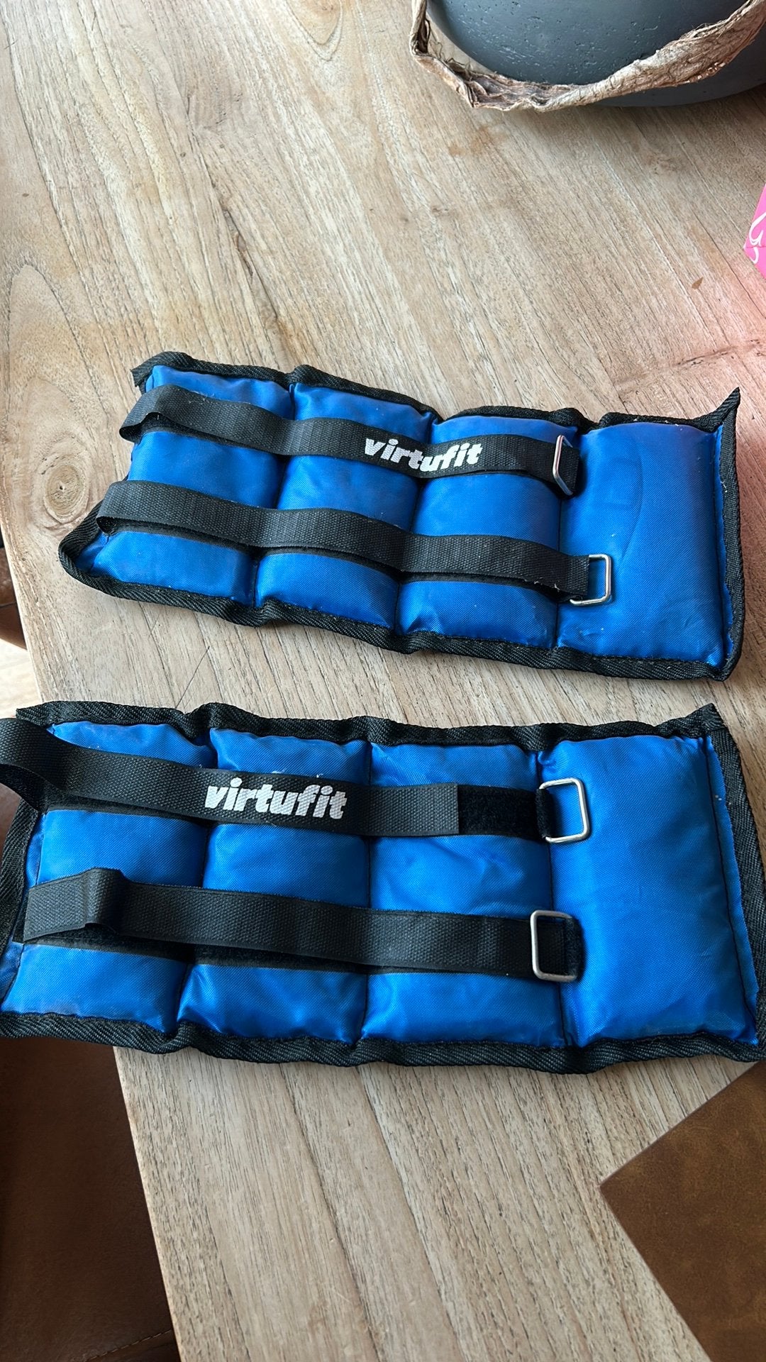 VirtuFit Enkelgewichten/Polsgewichten - 2x 2kg, Ophalen of Verzenden, Gebruikt, Benen, Overige typen