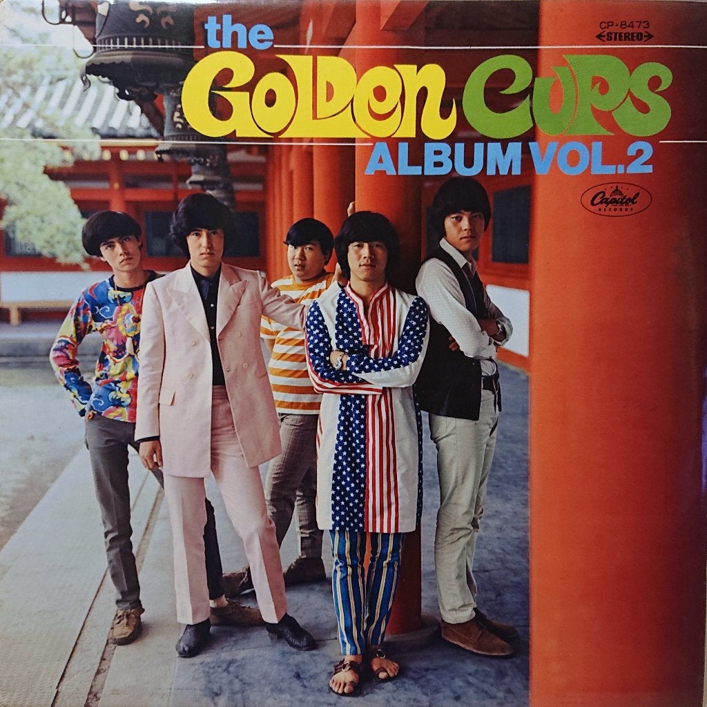 The Golden Cups ‎– Album Vol. 2 (Red Wax, Japan 1968), LP, Gebruikt, Ophalen of Verzenden, 12 inch