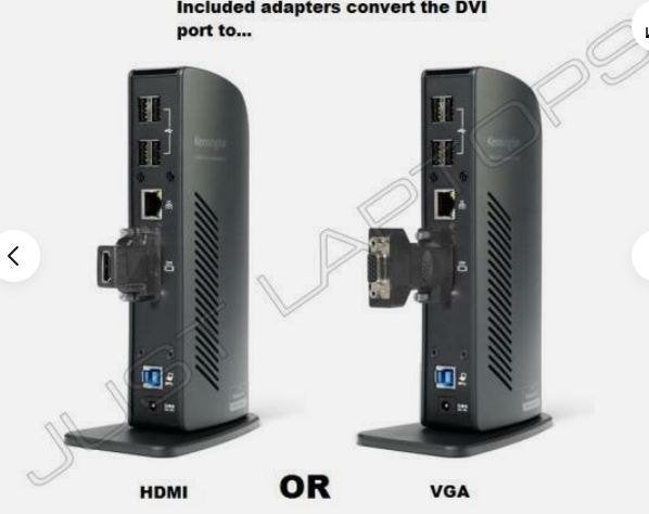 Kensington USB 3.0 SuperSpeed Docking Station, Laptop, Ophalen of Verzenden, Zo goed als nieuw, Docking station