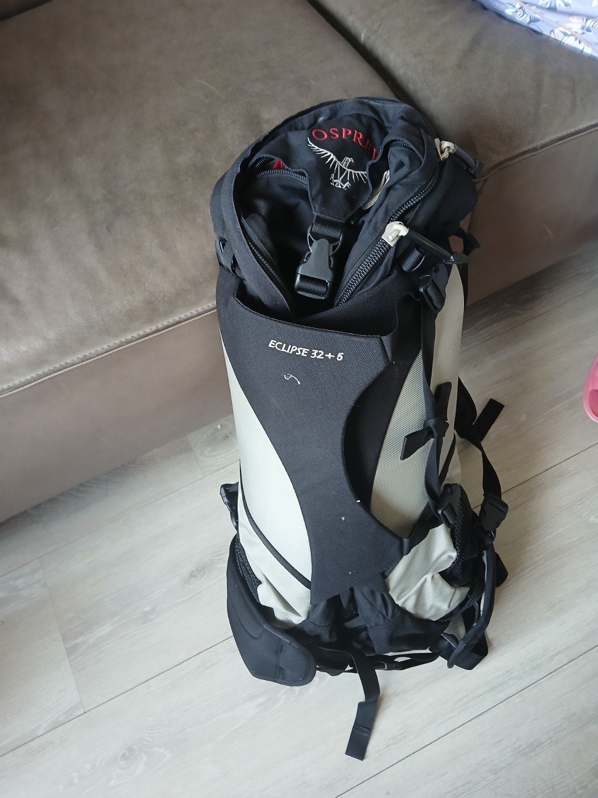 Osprey Eclipse 32+5 rugzak - Ideaal voor wandelen/reizen, Ophalen of Verzenden, Gebruikt, Zwart, Overige typen