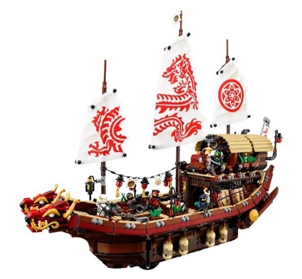LEGO Ninjago 70618 Destiny’s Bounty, Kinderen en Baby's, Speelgoed | Duplo en Lego, Gebruikt, Lego, Ophalen of Verzenden, Ninjago