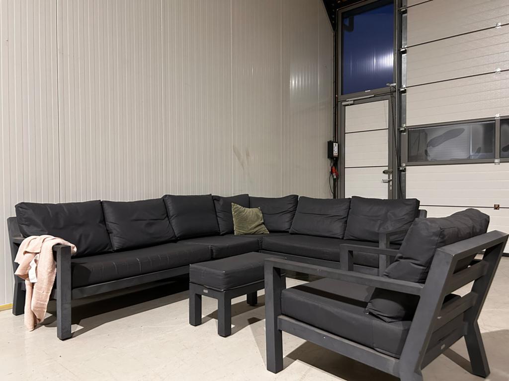 LIFE Aluminium Hoekloungeset - Zeer Stevig en Onderhoudsvrij
