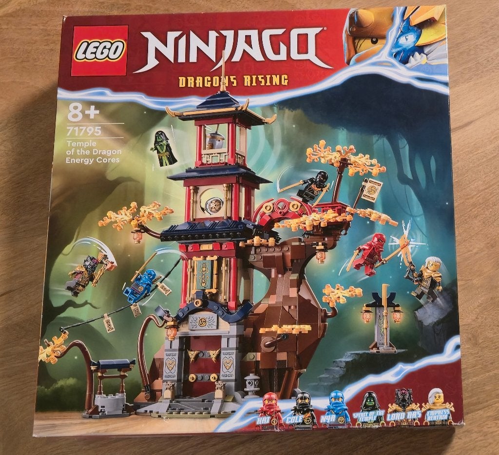 Lego Ninjago 71795 Tempel van de Drakenenergie Kernen, Lego, Nieuw, Ophalen of Verzenden, Ninjago