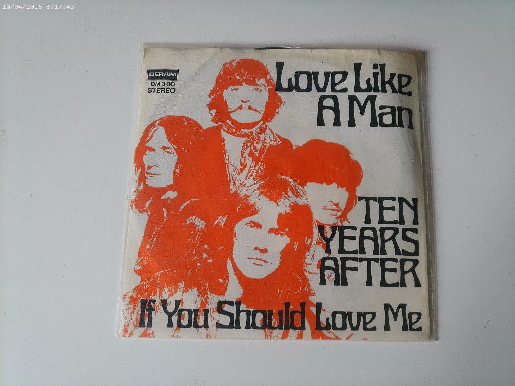 Ten Years After - Love like a man / If you should Love me, Ophalen of Verzenden, Gebruikt, Rock en Metal