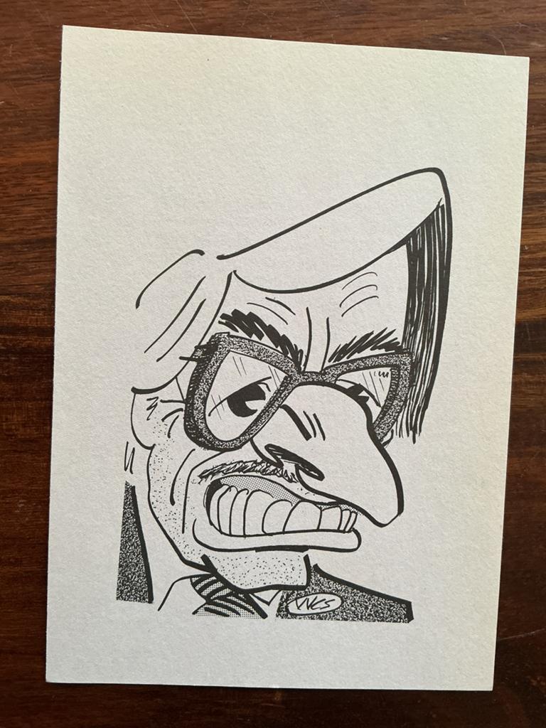 Voetbal karikatuur Dik Bruynesteyn Karel Jansen KNVB WK 1994, Ophalen of Verzenden, Knipsel(s)