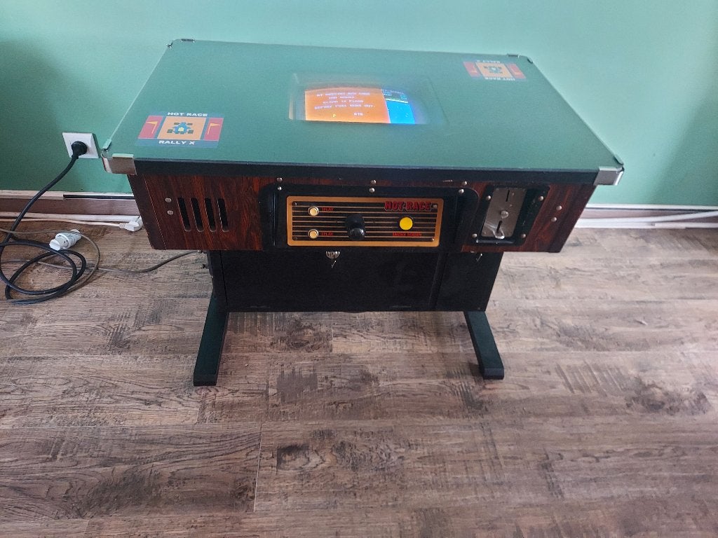 cocktail table Rally X, Verzamelen, Automaten | Overige, Ophalen, Zo goed als nieuw
