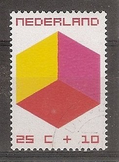 Nederland, Kinderzegel (25c), 1970., Ophalen of Verzenden, Na 1940, Gestempeld