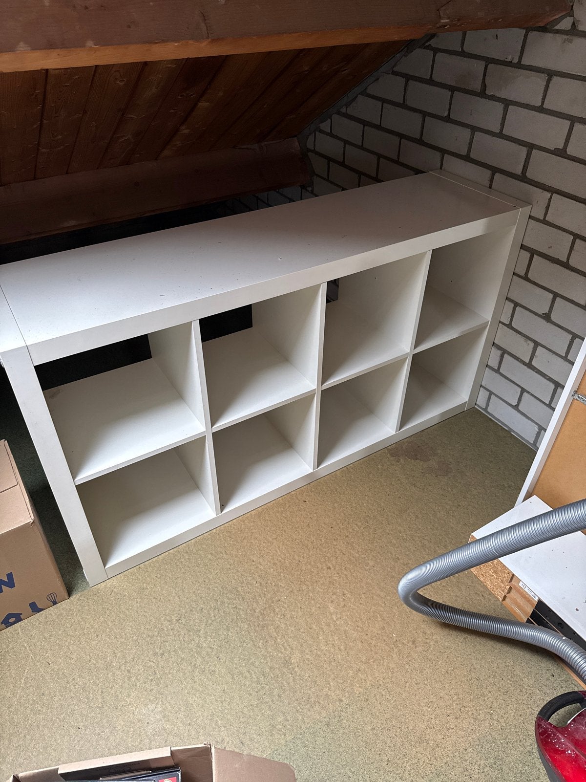 2x IKEA Kallax kasten met deurtjes en lades, Ophalen, Gebruikt
