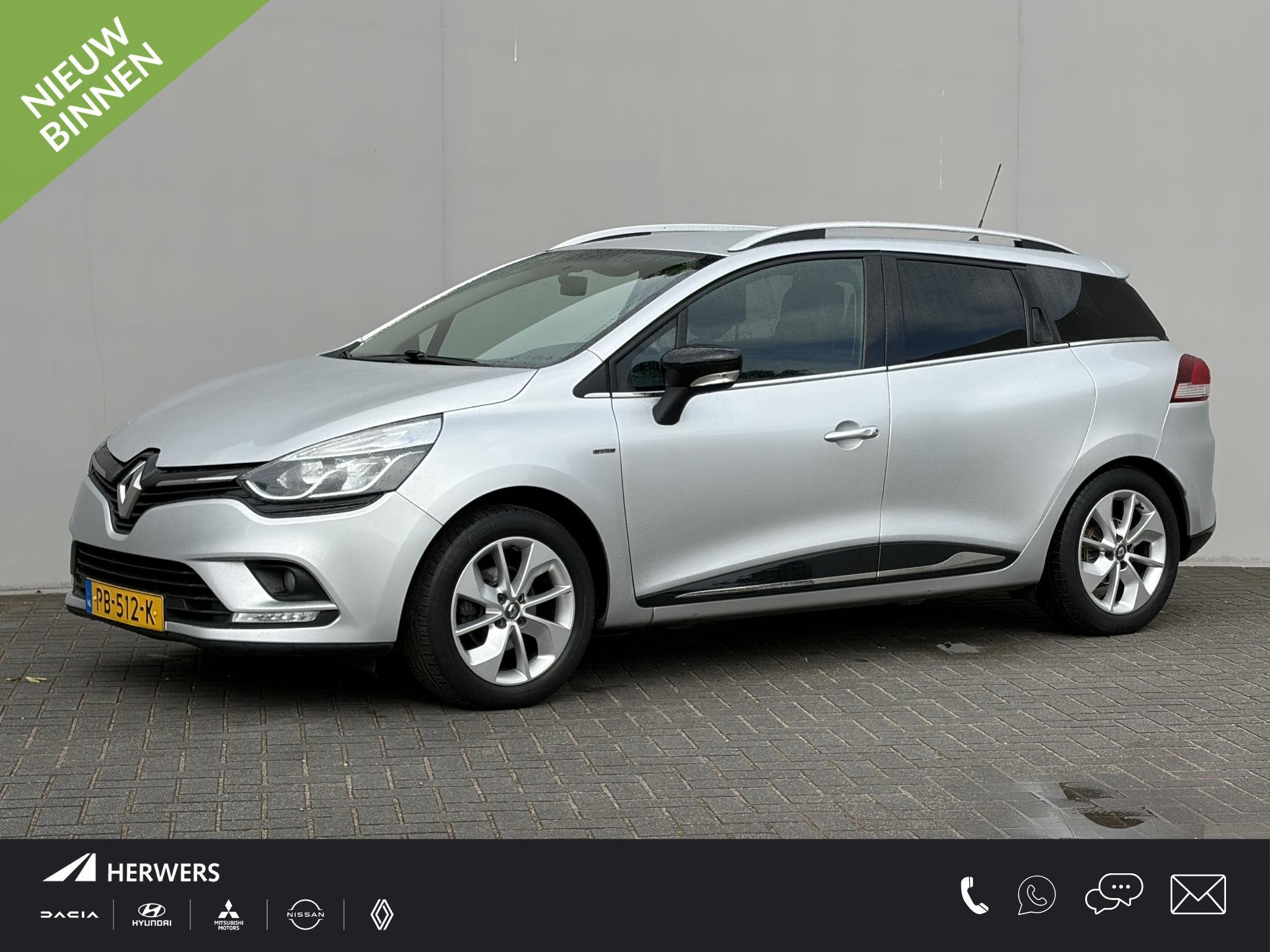 Renault Clio Estate TCe 90 Limited / Navigatie / Trekhaak (1, Auto's, Voorwielaandrijving, 898 cc, Gebruikt, Euro 6