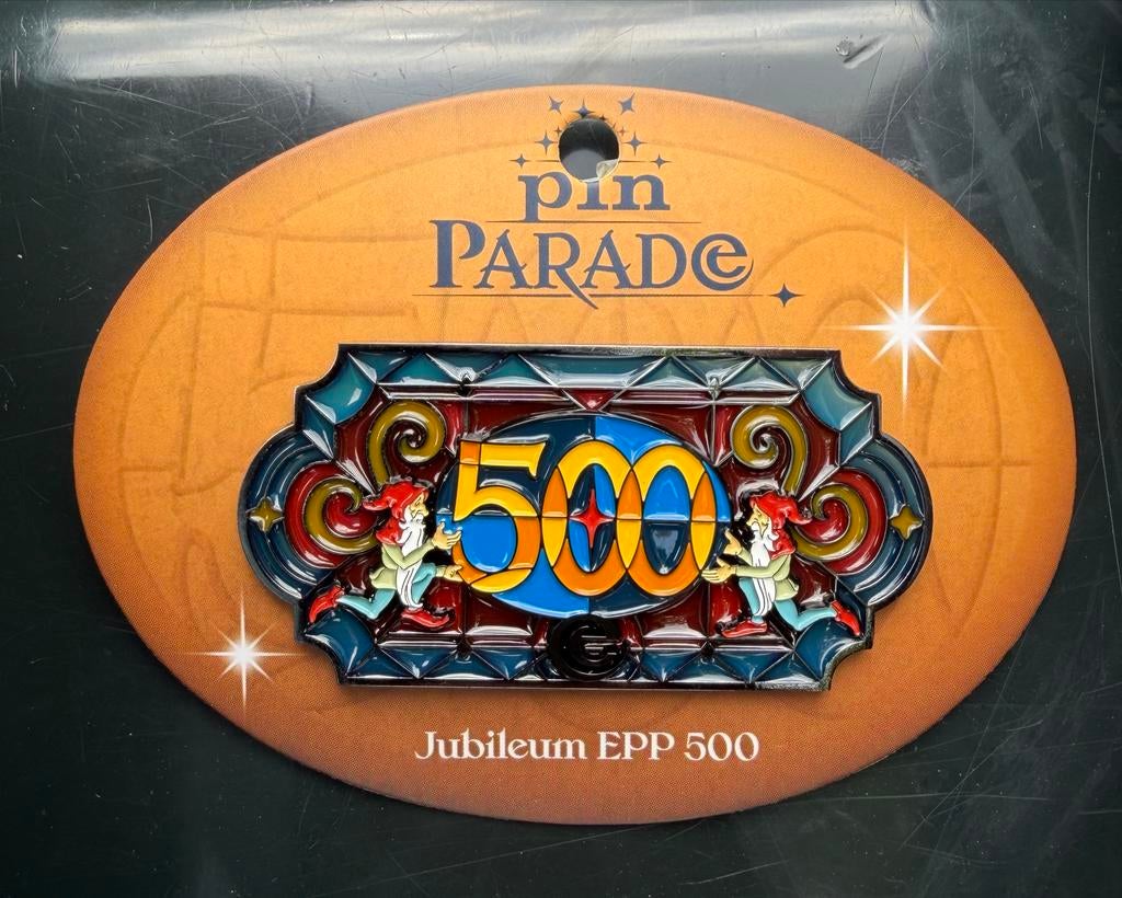 Efteling PinParade Jubileum EPP 500 Pin, Ophalen of Verzenden, Nieuw, Button of Speldje