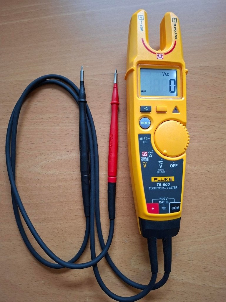 FLUKE elektrische tester T6-600, Ophalen of Verzenden, Zo goed als nieuw, Multimeter