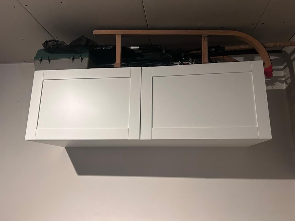 Twee IKEA hangkasten - wit, perfect voor opslag, Huis en Inrichting, Kasten | Overige, Ophalen, Gebruikt