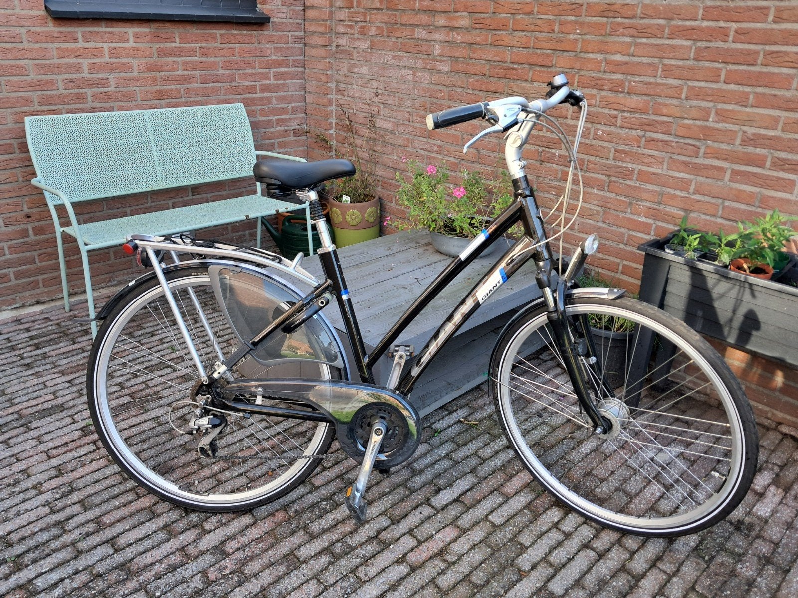 Giant Cosmos RS Damesfiets, Ophalen, Velgrem, Versnellingen, Giant