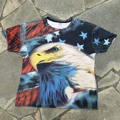 ADELAAR / AMERICAN EAGLE Stijl Long Sleeve, Onbekend, Meerkleurig, Verzenden, Maat 56/58 (XL)